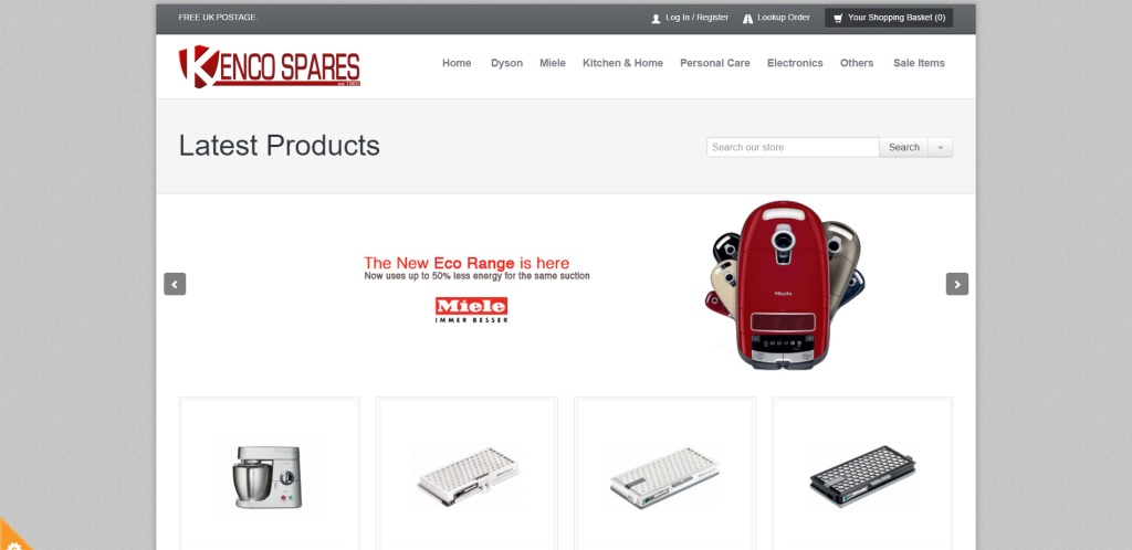 Dyson Spares Vacuum Bags and Vacuum Cleaner Spares UK kenco spares